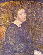 Lemmen, Georges Portrait of Mme. Lemmen Spain oil painting artist